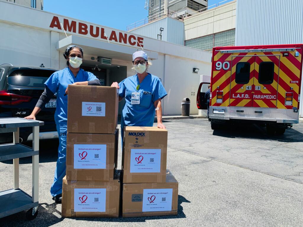 Bloodborne Pathogen Kits being delivered