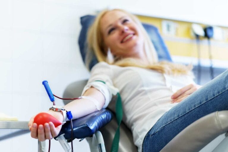places to donate blood in a blood bank
